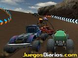 Monster truck offroad trials